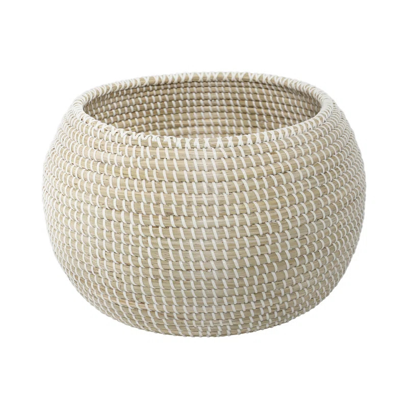 Coos Bay Natural Seagrass Basket | Wayfair North America
