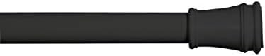 Kenney Rogers No Tools Tension Window Curtain Rod, 28-48", Black | Amazon (CA)
