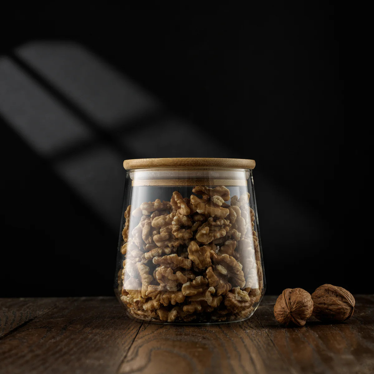 JoyFul Glass Jar with Airtight Bamboo Lid | JoyJolt