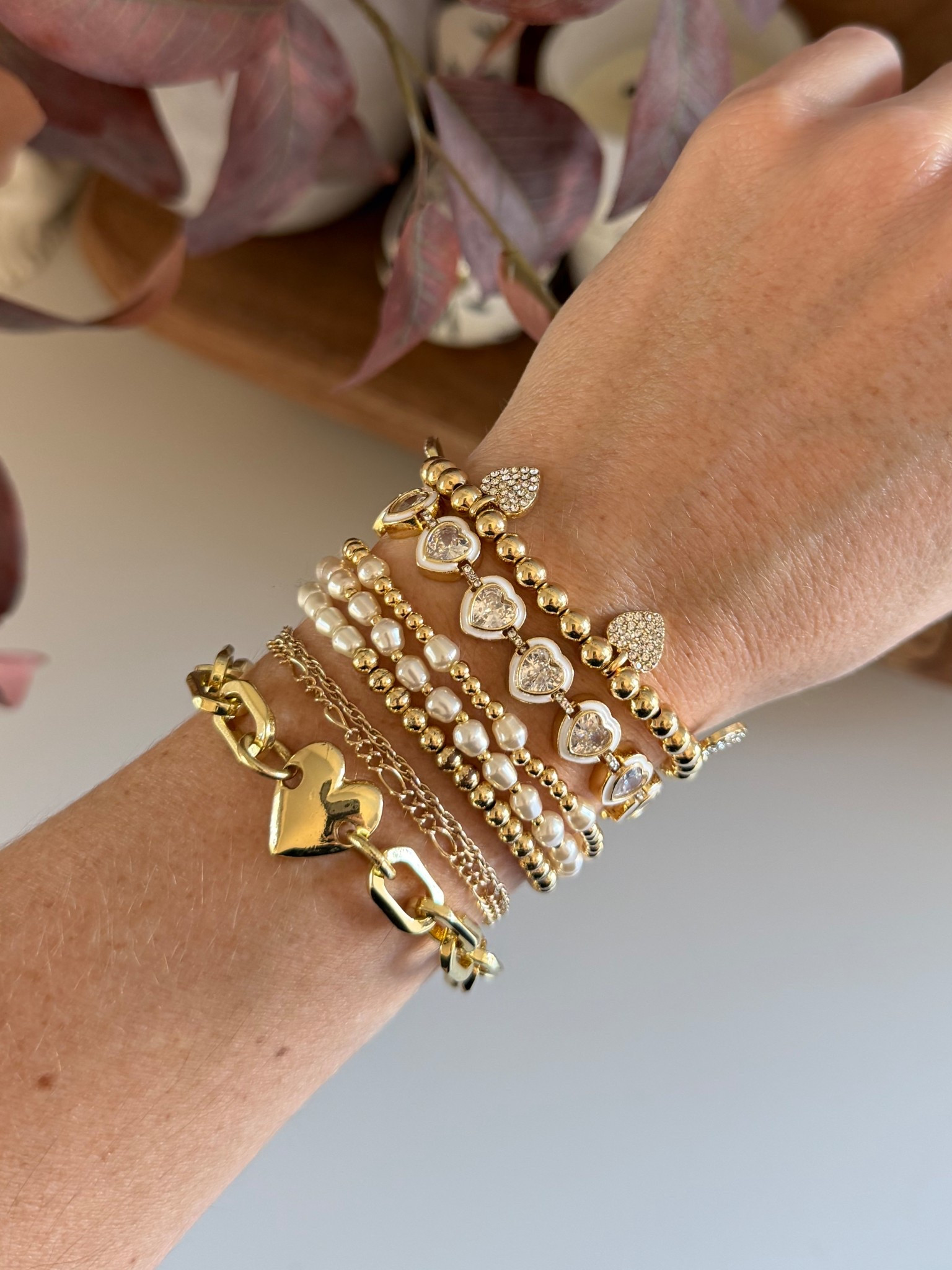 Valentine’s Day bracelet stack! Order today to get before valentines!

#LTKValentine #LTKSaleAlert