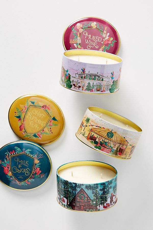 Holiday Tin Candle | Anthropologie (US)