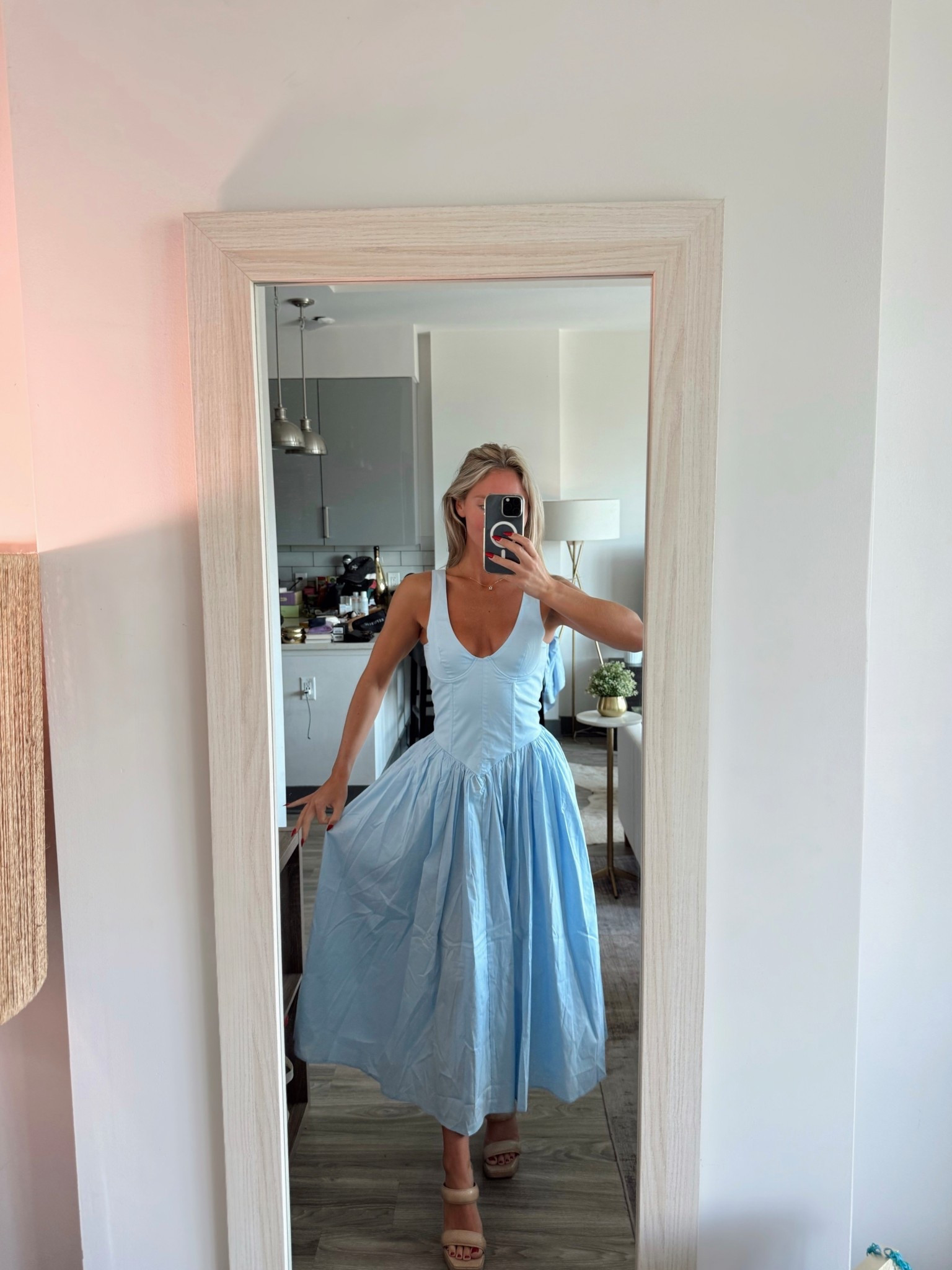 Having my Cinderella moment in this dress 🩵 wearing a size 2! 

#LTKBeauty #LTKSeasonal #LTKFindsUnder100