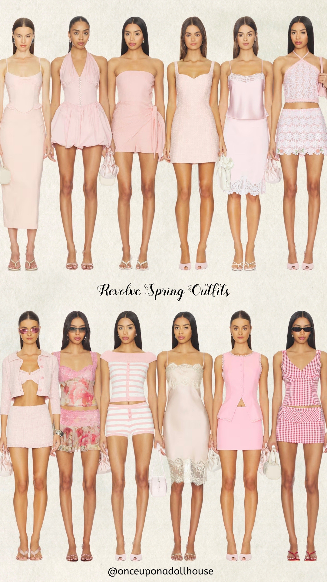 Revolve Spring Outfits! 

Pink outfits, top, shorts, skirt, dress

#LTKSeasonal #LTKootd #LTKSaleAlert