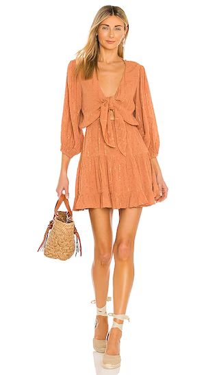 Stay Golden Dress in Putty | Revolve Clothing (Global)
