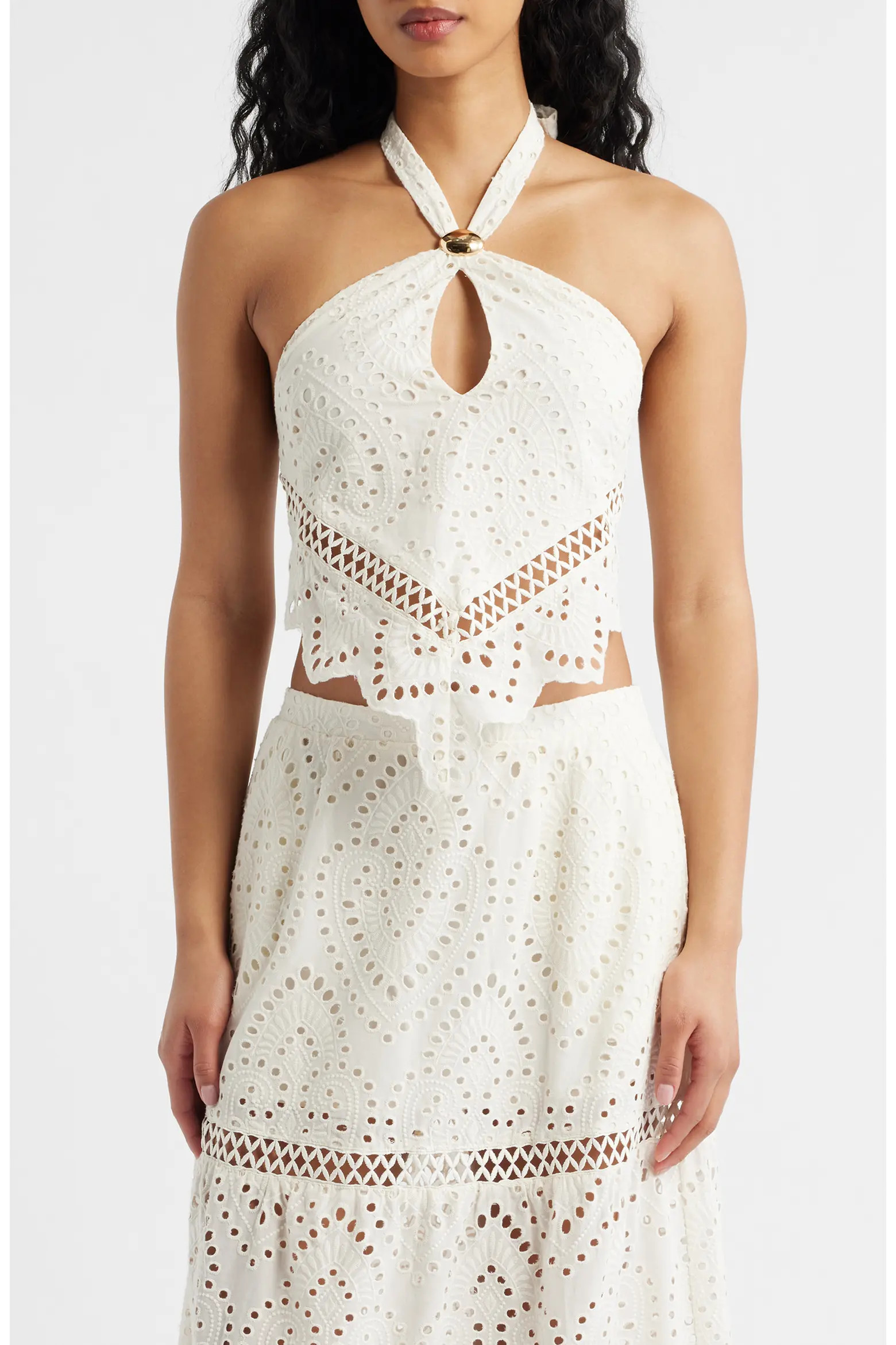 Cotton Eyelet Top (Women) | Nordstrom | Nordstrom