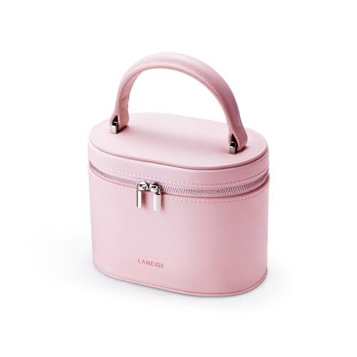 LANEIGE Vanity Case: Pink Cosmetic Bag for Travel-Friendly Makeup Storage | Amazon (US)