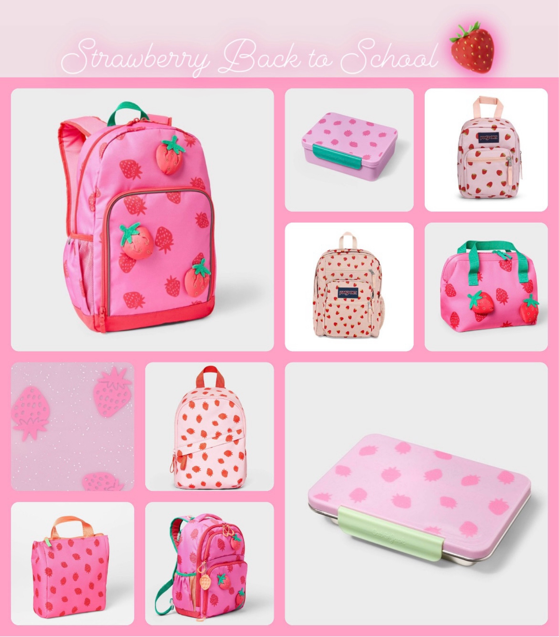 Strawberry Back to School at Target! ✨🎀💕✨🍓

#LTKSaleAlert #LTKSeasonal #LTKItBag