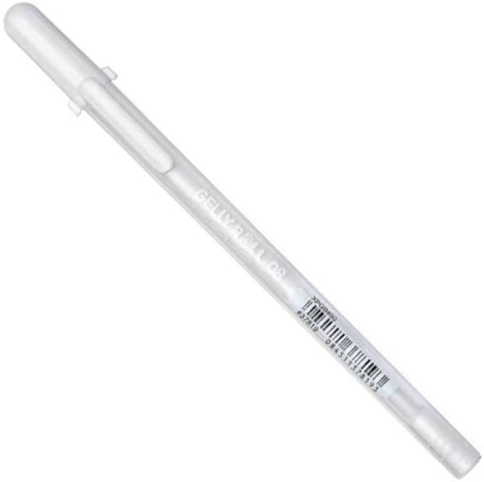 SAKURA Gelly Roll Basics Pen, Ink/Plastic, White | Amazon (US)