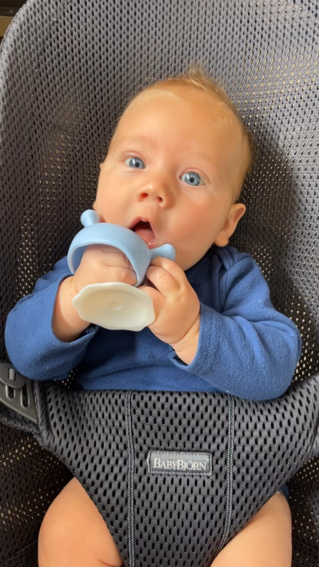 The best toy for little baby hands that are still learning how to grip, especially if your baby is already teething! 

#LTKBaby