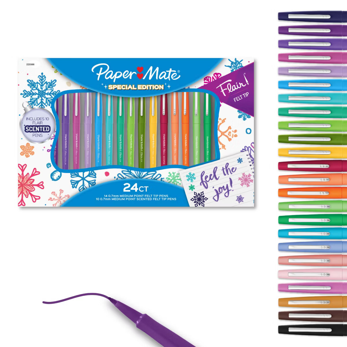 Paper Mate Flair 24ct Set Holiday Gifting | Target