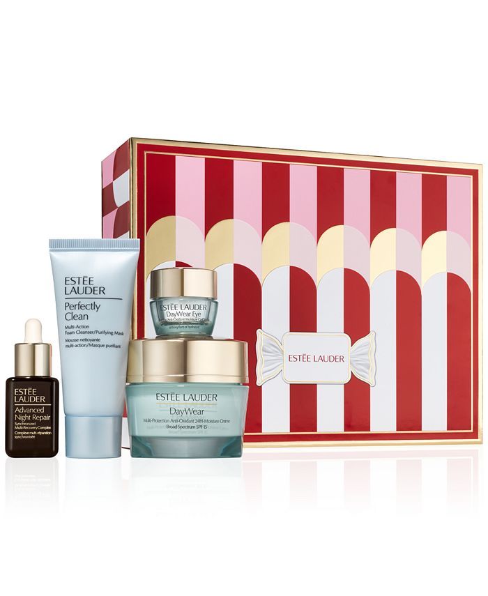 Estée Lauder 4-Pc. Protect & Hydrate Skincare Treats Gift Set & Reviews - Skin Care - Beauty - M... | Macys (US)