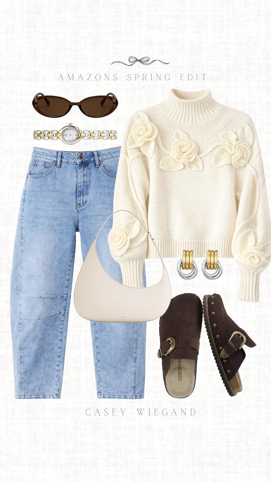 Chic and comfy! Loving this Amazon edit with stylish floral knit and denim. Perfect for any occasion. #AmazonStyle

#LTKdayinmylife #LTKgrwm #LTKootd