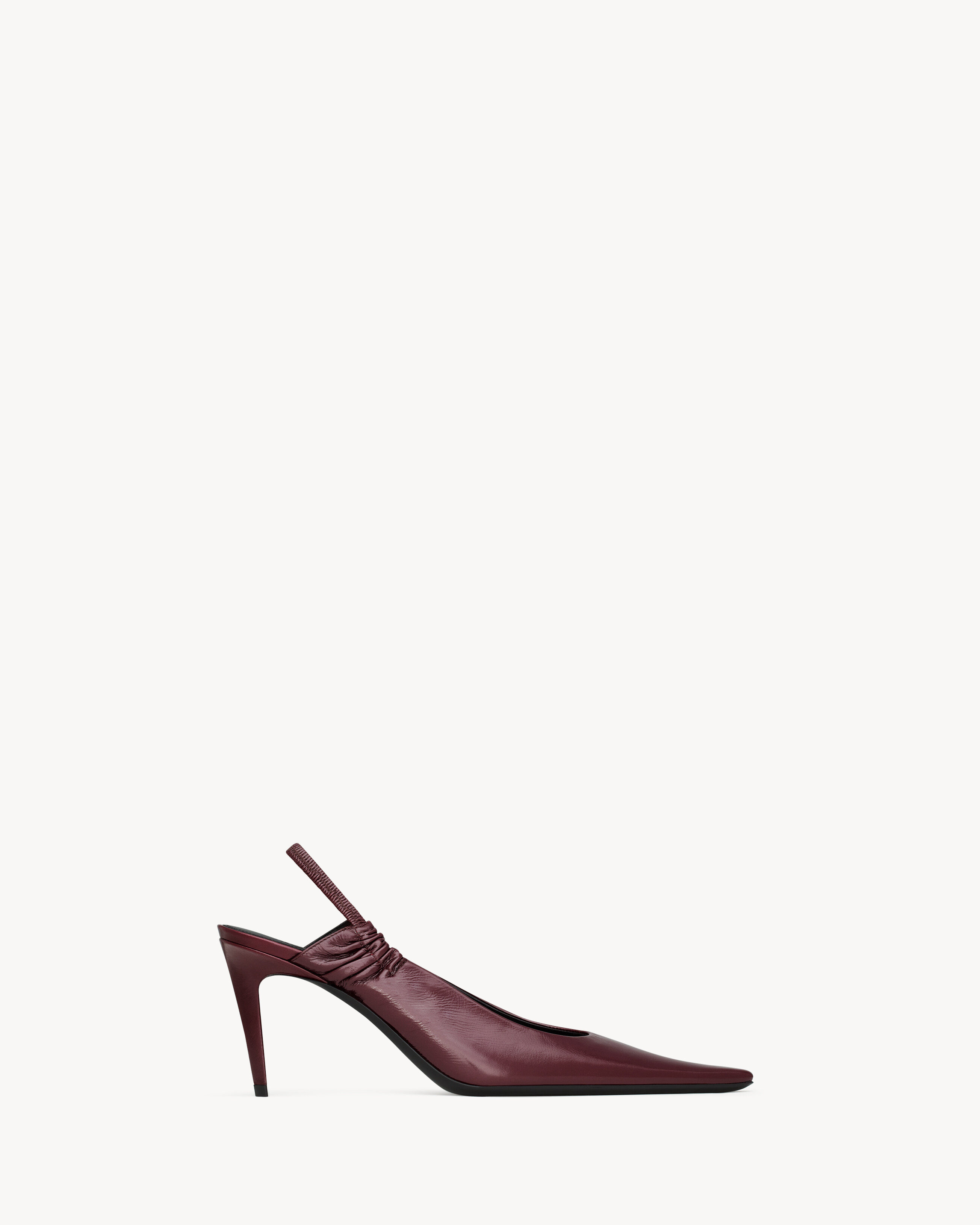 ANNE-MARIE slingback pumps in smooth leather | Saint Laurent Inc. (Global)