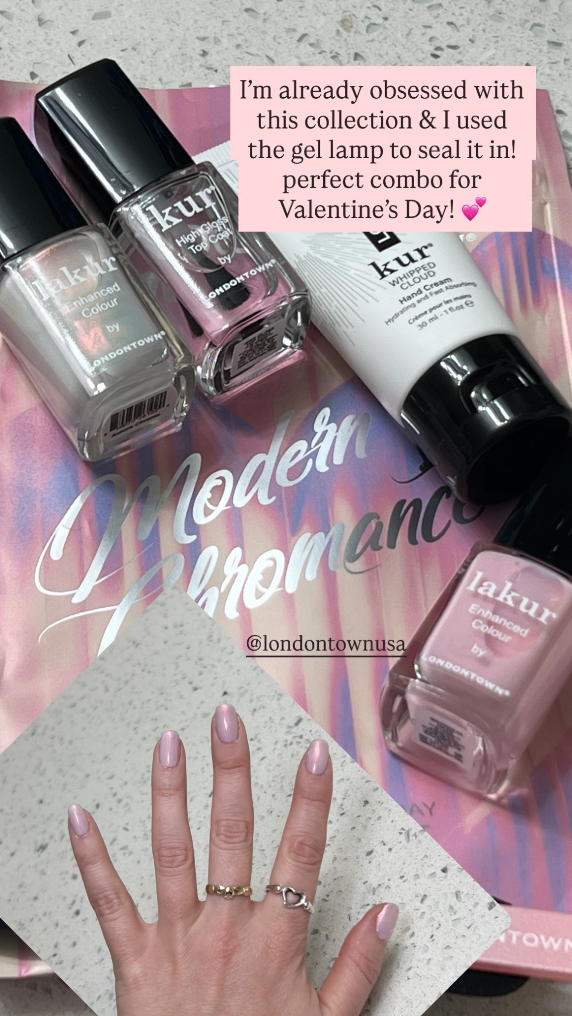 I’m already obsessed with this collection & I used the gel lamp to seal it in! 
perfect combo for Valentine’s Day! 💕 @londontownusa

#LTKselfcare #LTKValentine #LTKBeauty