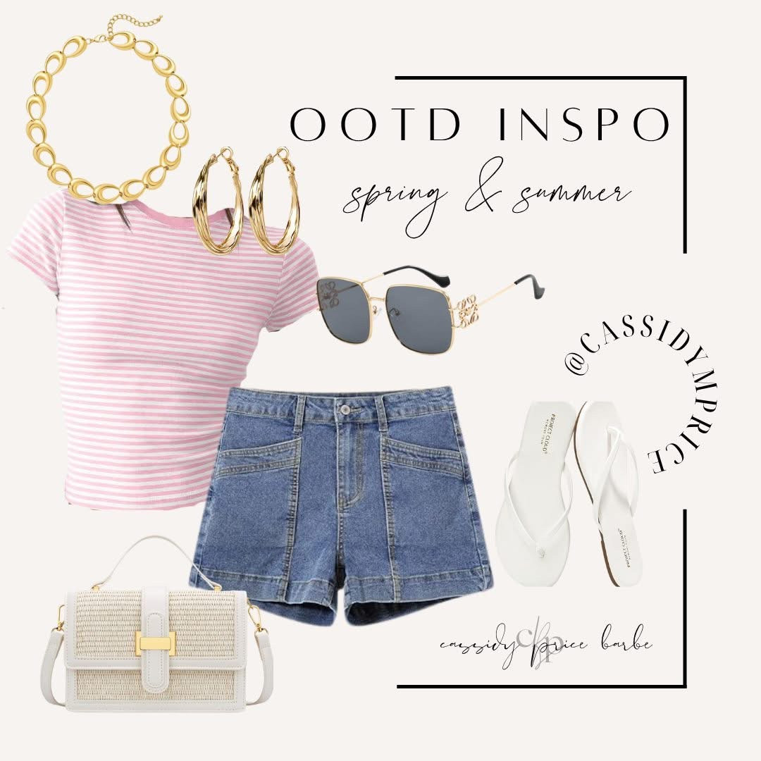 Elevate your spring & summer wardrobe! Pair this striped tee with denim shorts, chunky gold jewelry, and flip-flops for a stylish day out. 🌸🌞

#LTKSaleAlert #LTKPetite #LTKootd