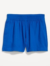 High-Waisted Linen-Blend Pull-On Shorts -- 3.5-inch inseam | Old Navy (US)