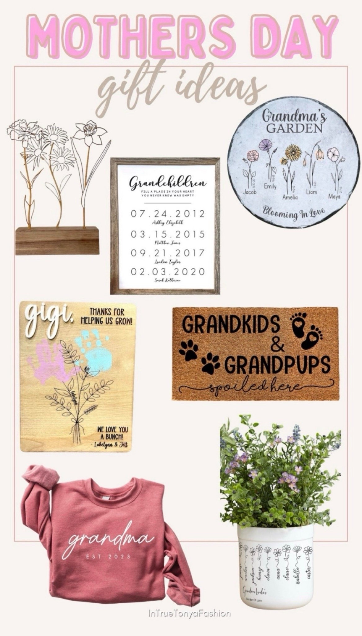 Mother’s Day gift ideas for mom and grandma





Mother’s Day gift guide
Gifts for her
Gifts for grandma
Gifts for grandma from kids
Gifts for mom
Personalized gifts for mom 

#LTKSeasonal #LTKKids #LTKSaleAlert