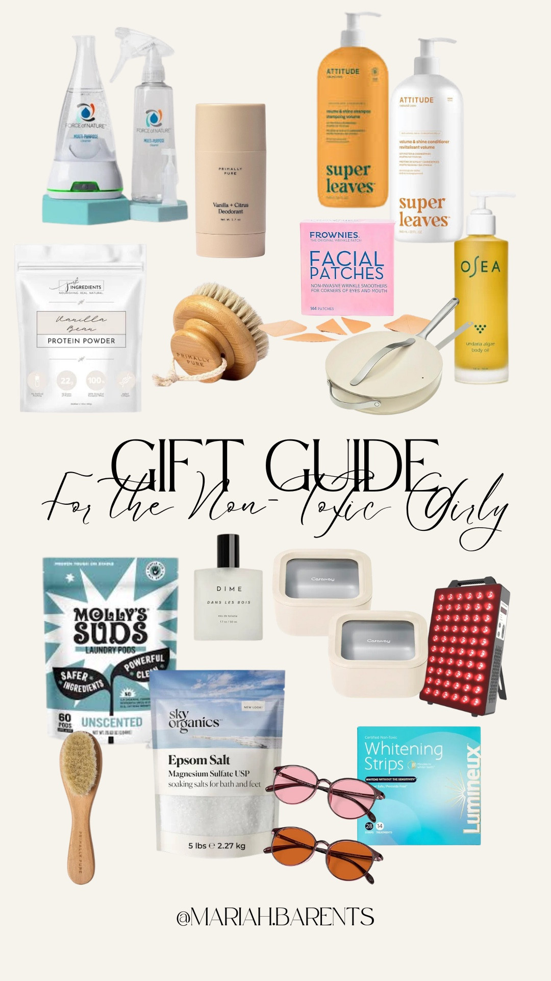 Gift Guide for the NonTox Girl!🌟🌟
(Protein is Just Ingredients!)

#LTKGiftGuide #LTKSeasonal #LTKHoliday