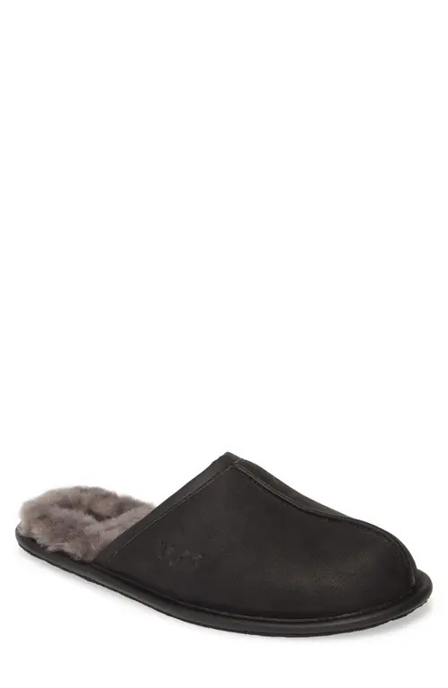 UGG(r) Scuff Slipper in Black at Nordstrom, Size 12 | Nordstrom
