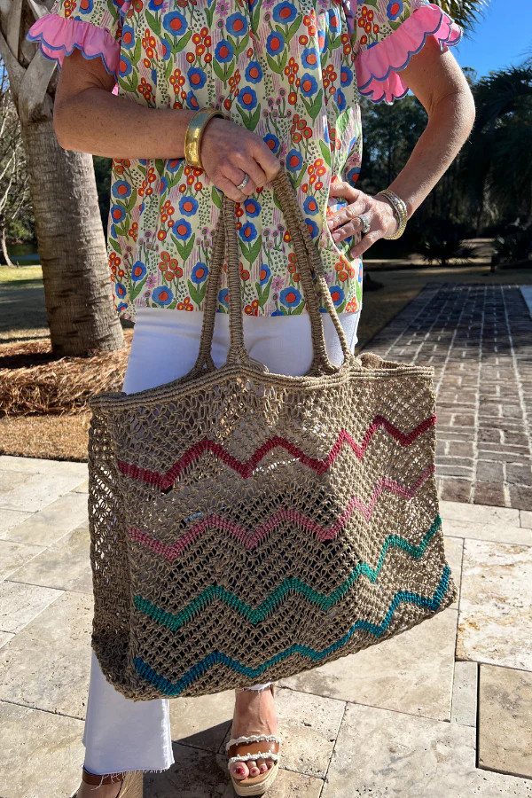 Soleil bag, pink | Mimi Seabrook