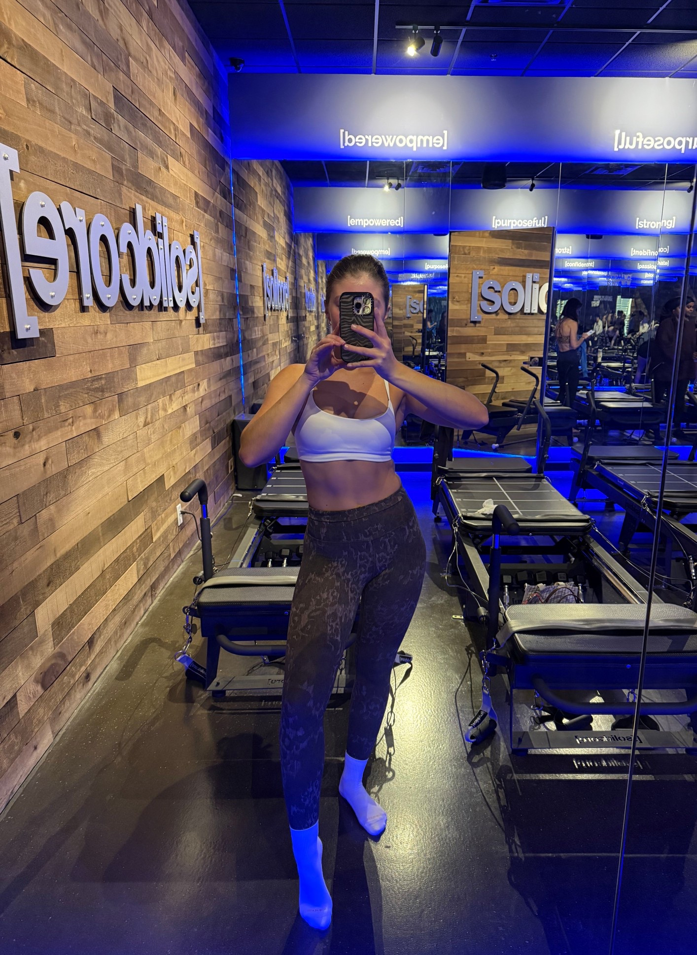 Solidcore outfit of the day🤸🏼‍♀️🤸🏼‍♀️
Bra: 6
Pants: 4
The pants I’m wearing come in and out of stock so I linked a similar color that they just came out with!

#LTKfitnessgoals #LTKootd #LTKdayinmylife