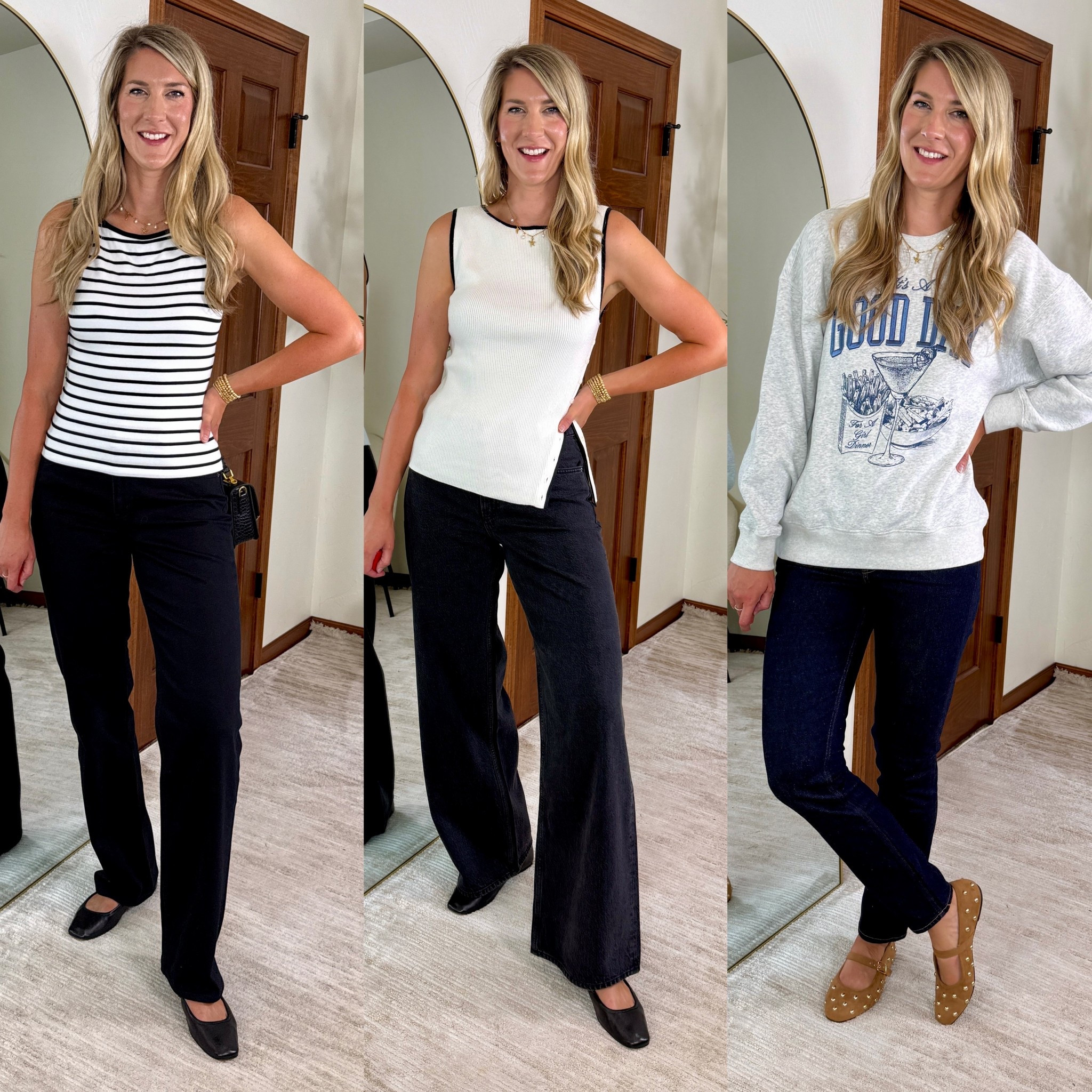 30-50% off all jeans and 20% off almost everything else + 15% off with code DENIMAF

Wearing my true Medium/8/29/extra long - i find their denim runs TTS & also comes in curvy fit 

Denim haul! Low rise, wide leg, straight leg, black jeans, loose, baggy, skinny jeans, barrel, jeans, boot cut
Fall outfit, date night outfit, casual outfit, workwear 

#LTKSeasonal #LTKSaleAlert #LTKFindsUnder100