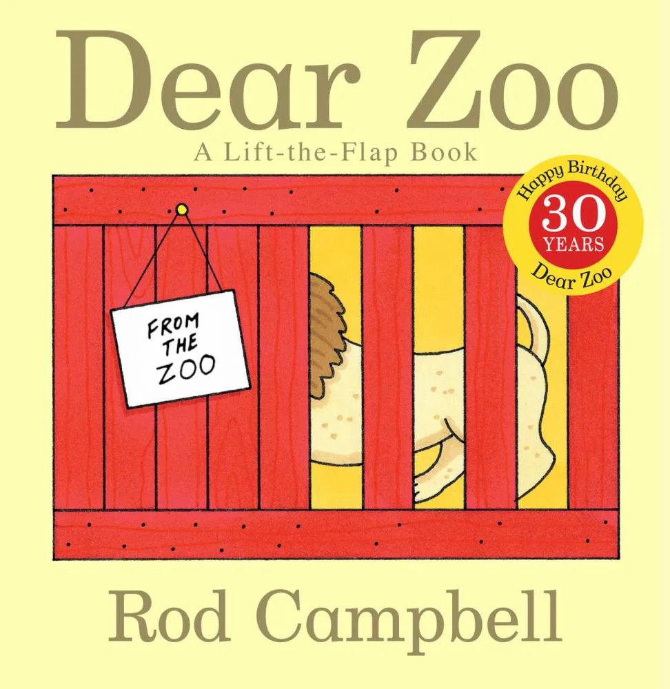 Rod Campbell: Dear Zoo: A Lift-The-Flap Book (Edition 25) (Board Book) | Walmart (US)