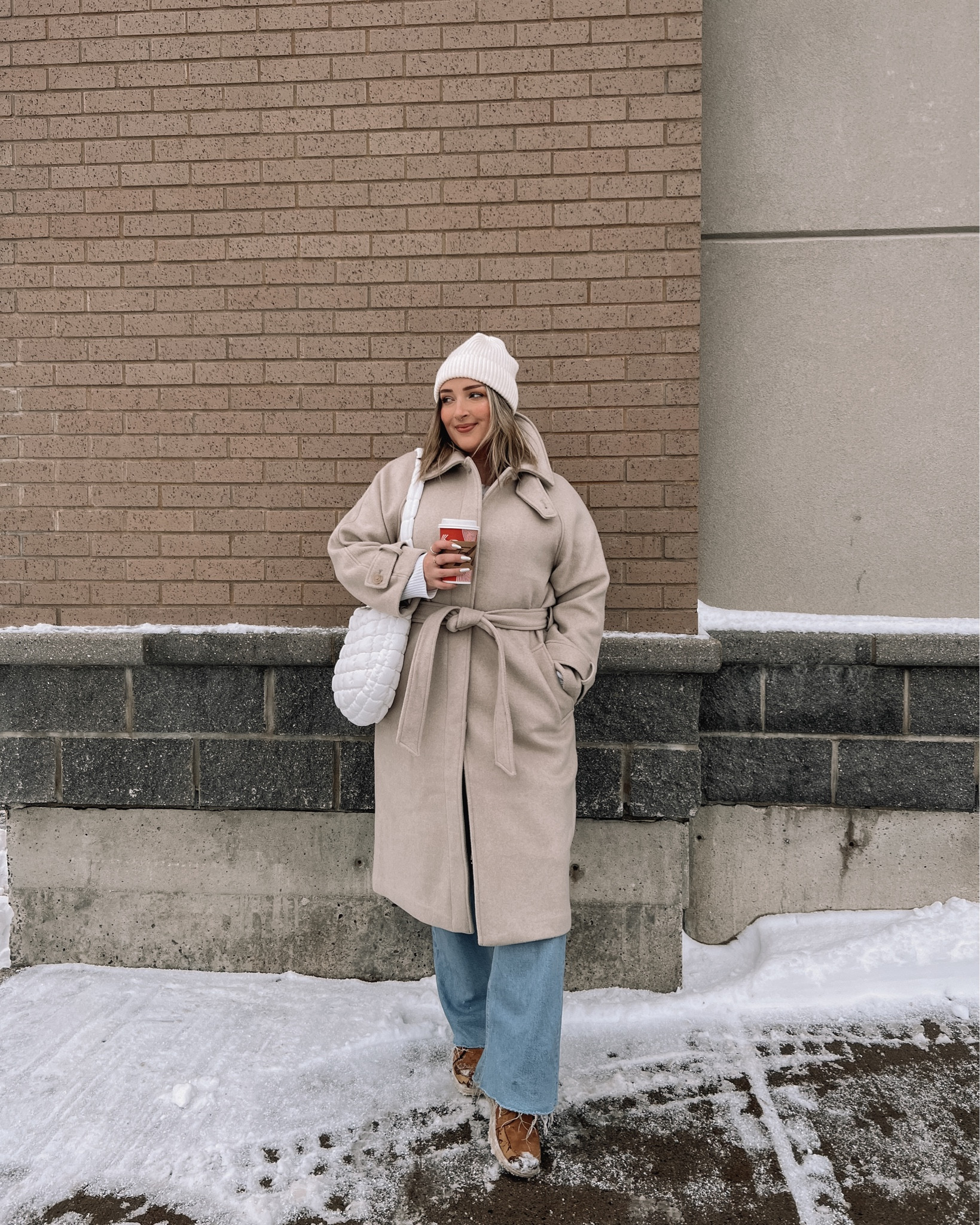 My Abercrombie wool coat is 40% off! So warm and fits TTS (wearing a large). Linked this year’s version of my snow boots

Midsize winter outfit, winter coats, winter boots


#LTKmidsize #LTKsalealert #LTKSeasonal
