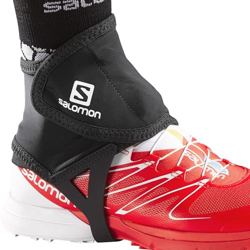 Salomon TRAIL GAITERS LOW Running Gaiters , BLACK, 7.5-9 | Amazon (US)