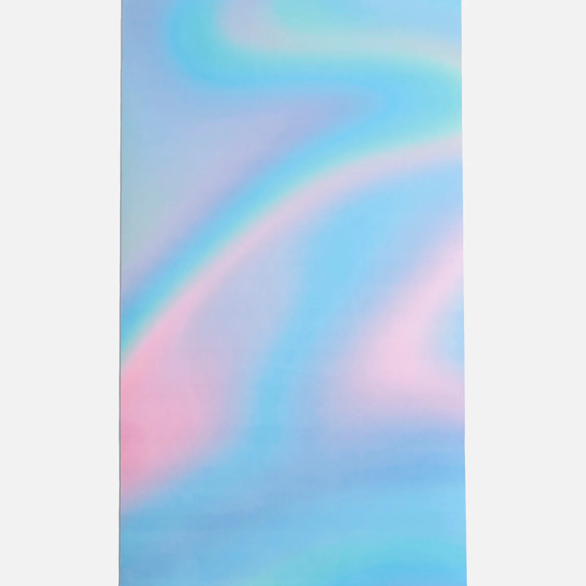 Super Wide 32” Vegan Suede Yoga Mat - Holographic | POPFLEX
