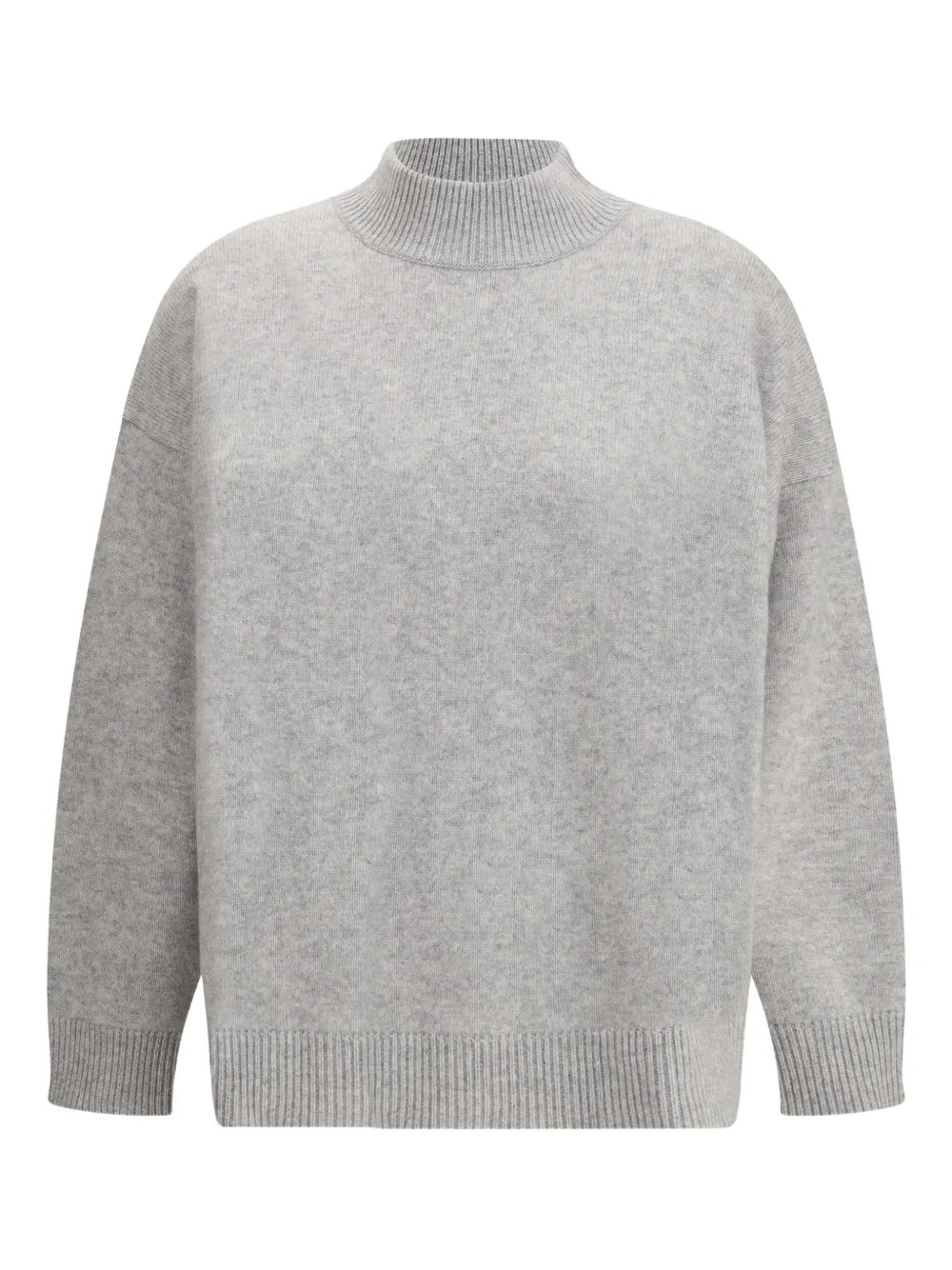 Madeleine Thompson roll-neck Barber Sweater | Grey | FARFETCH UK | Farfetch Global
