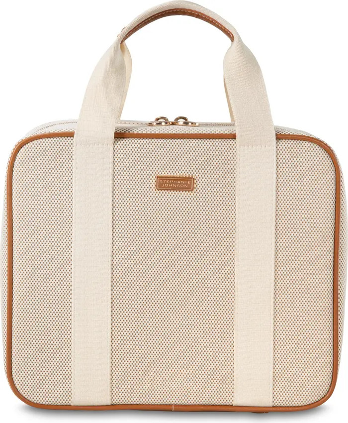 Stephanie Johnson Tropea Ivory Martha Large Briefcase Cosmetics Case | Nordstrom | Nordstrom