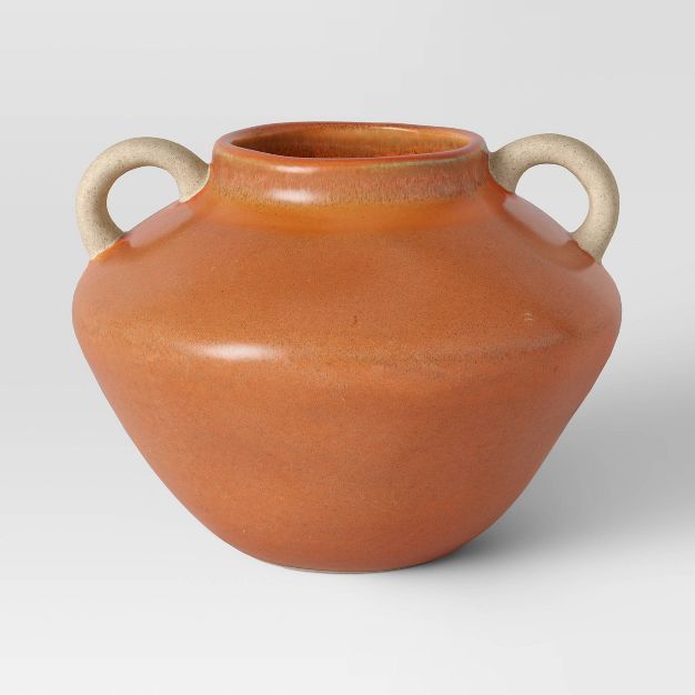 Terracotta Handled Vase - Threshold&#8482; | Target