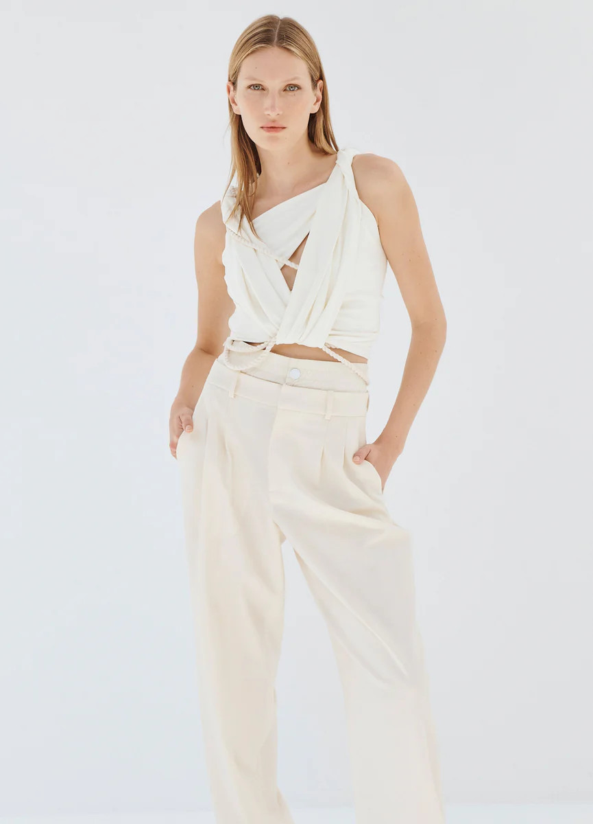 Double Waistband Trouser | MONSE