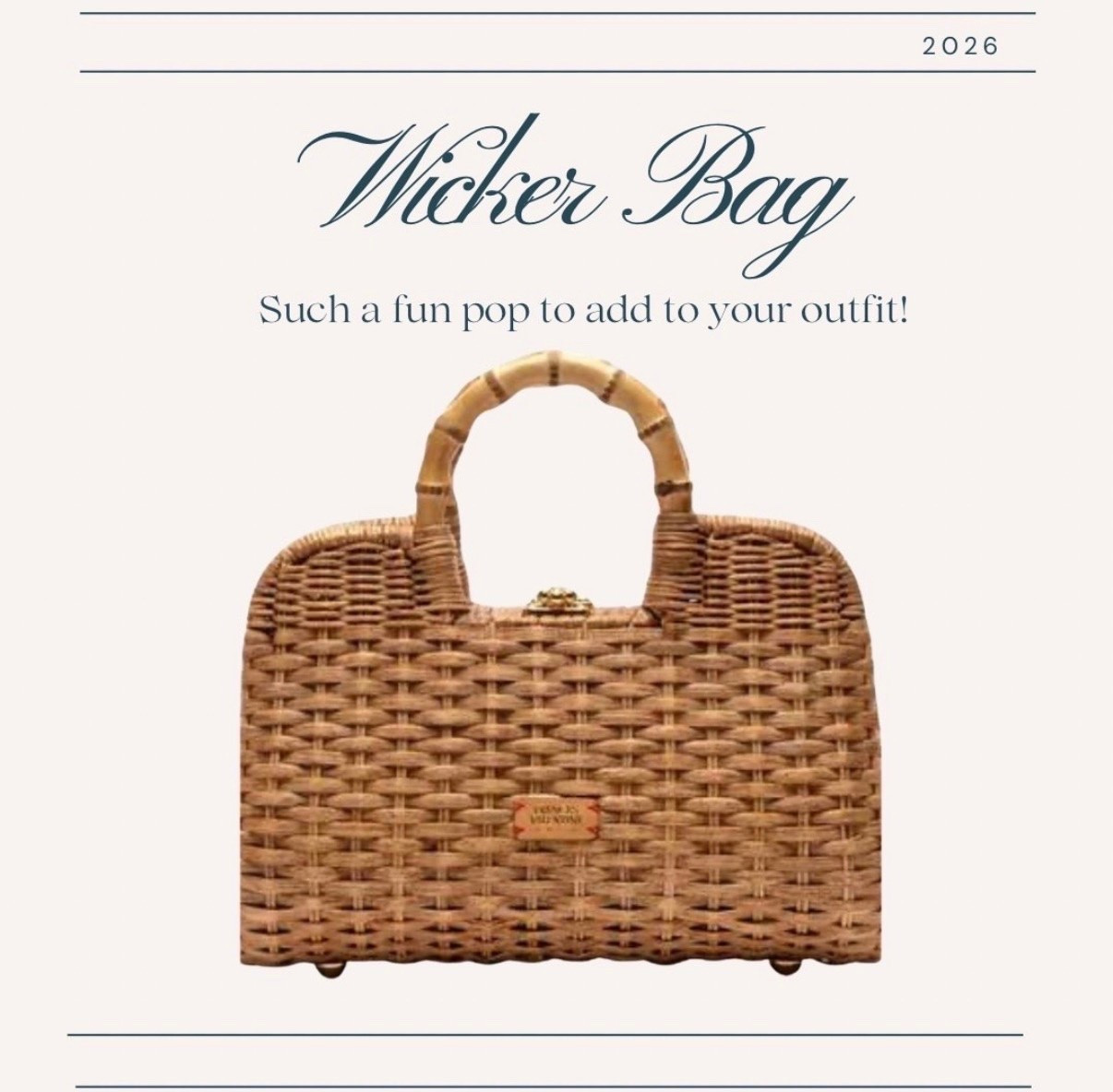 The viral wicker purse that you guys went crazy for! m

#LTKOver40 #LTKgrwm #LTKootd