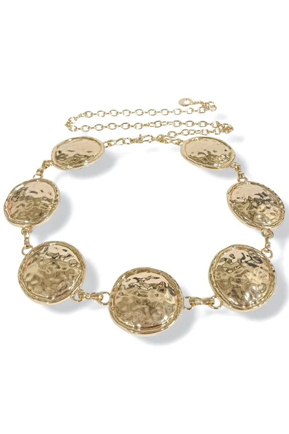 Good As Gold Concho Chain Belt | The Willow Tree