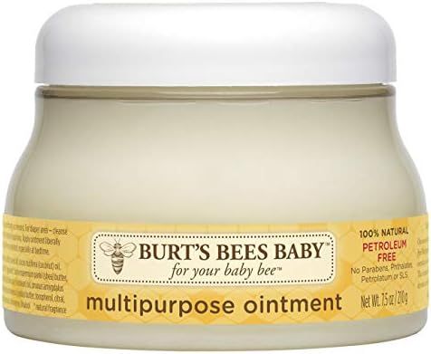 Burt's Bees Baby 100% Natural Multipurpose Ointment, Face & Body Baby Ointment – 7.5 Ounce Tub | Amazon (US)