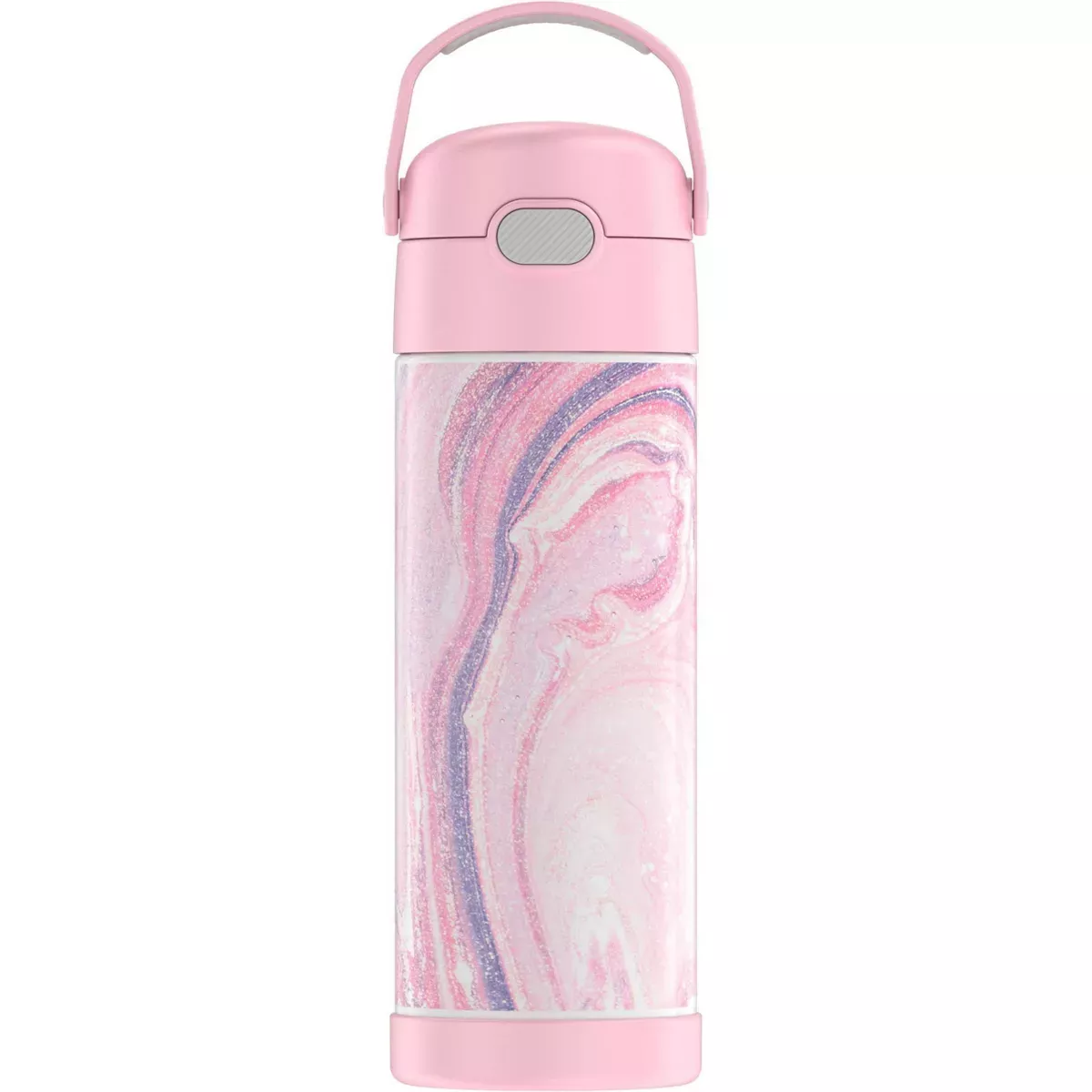 Thermos Baby 10 Oz. Vacuum Insulated Stainless Steel Straw Bottle - Rose :  Target