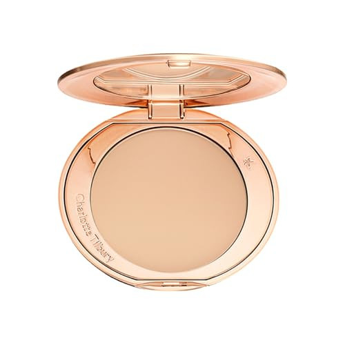 Charlotte Tilbury Airbrush Flawless Finish Setting Powder - Pore-Blurring Pressed Powder for Face Makeup to Minimize Shine with a Soft-Focus Finish - 2 Medium | Amazon (US)