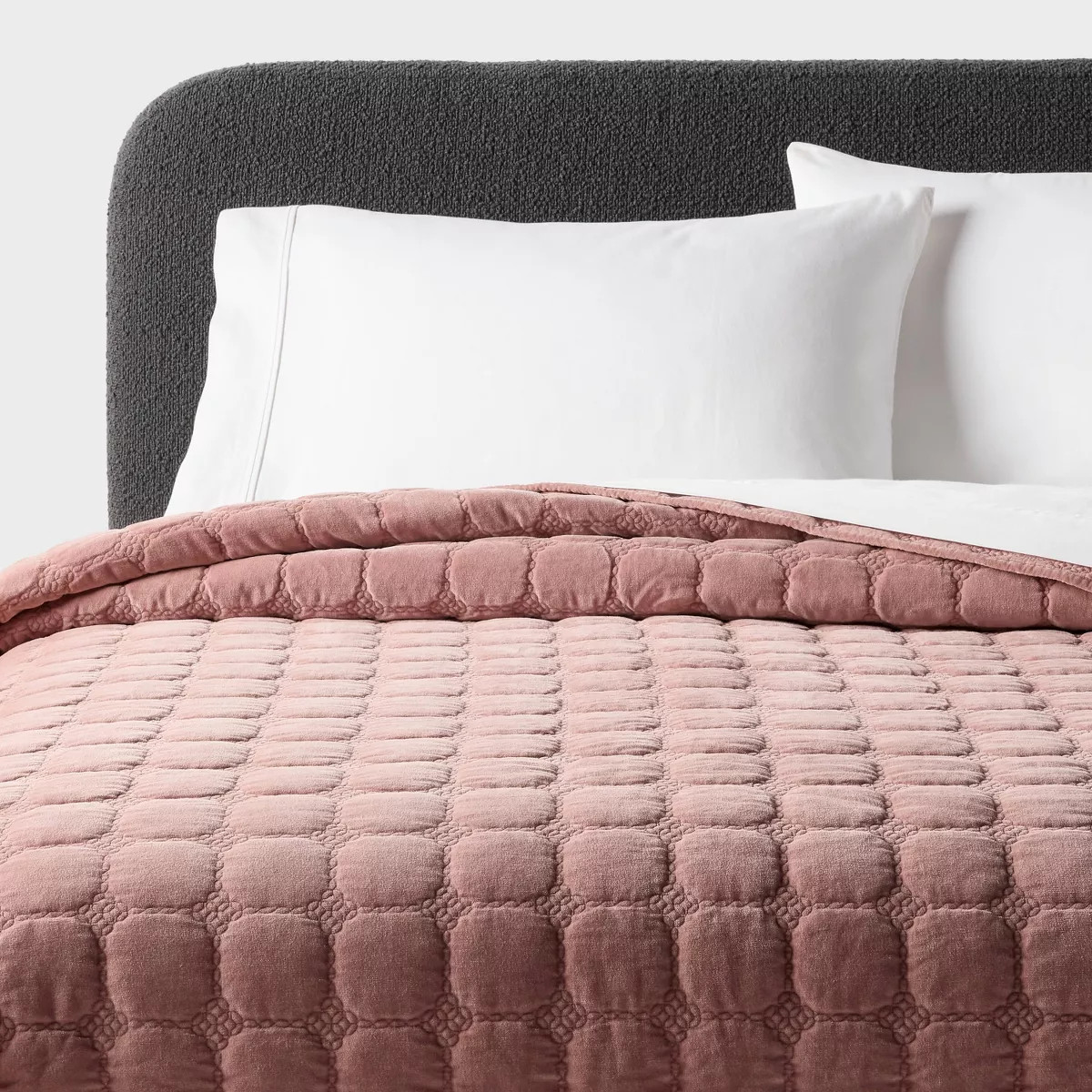 King Cotton Velvet Quilt Green - Threshold™ | Target