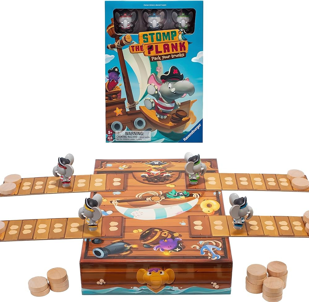 Stomp The Plank - Suspenseful Pirate Brain Game | Engaging Activity for Kids & Adults | Ideal Gif... | Amazon (US)