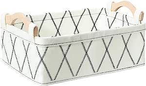 Oubra Dog Toy Bin Small Storage Baskets for Shelf Storage Organizer for Bathroom Bedroom Living R... | Amazon (UK)