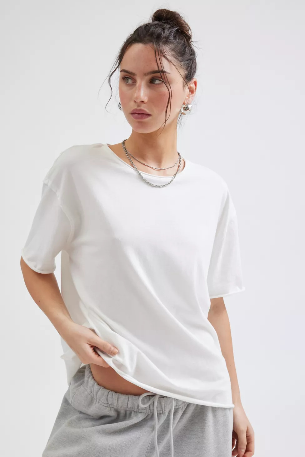 Out From Under Taylor Oversized Crew Neck Tee | Urban Outfitters (US and RoW)