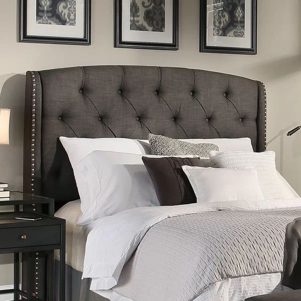 Chenery Upholstered Wingback Headboard | Wayfair North America