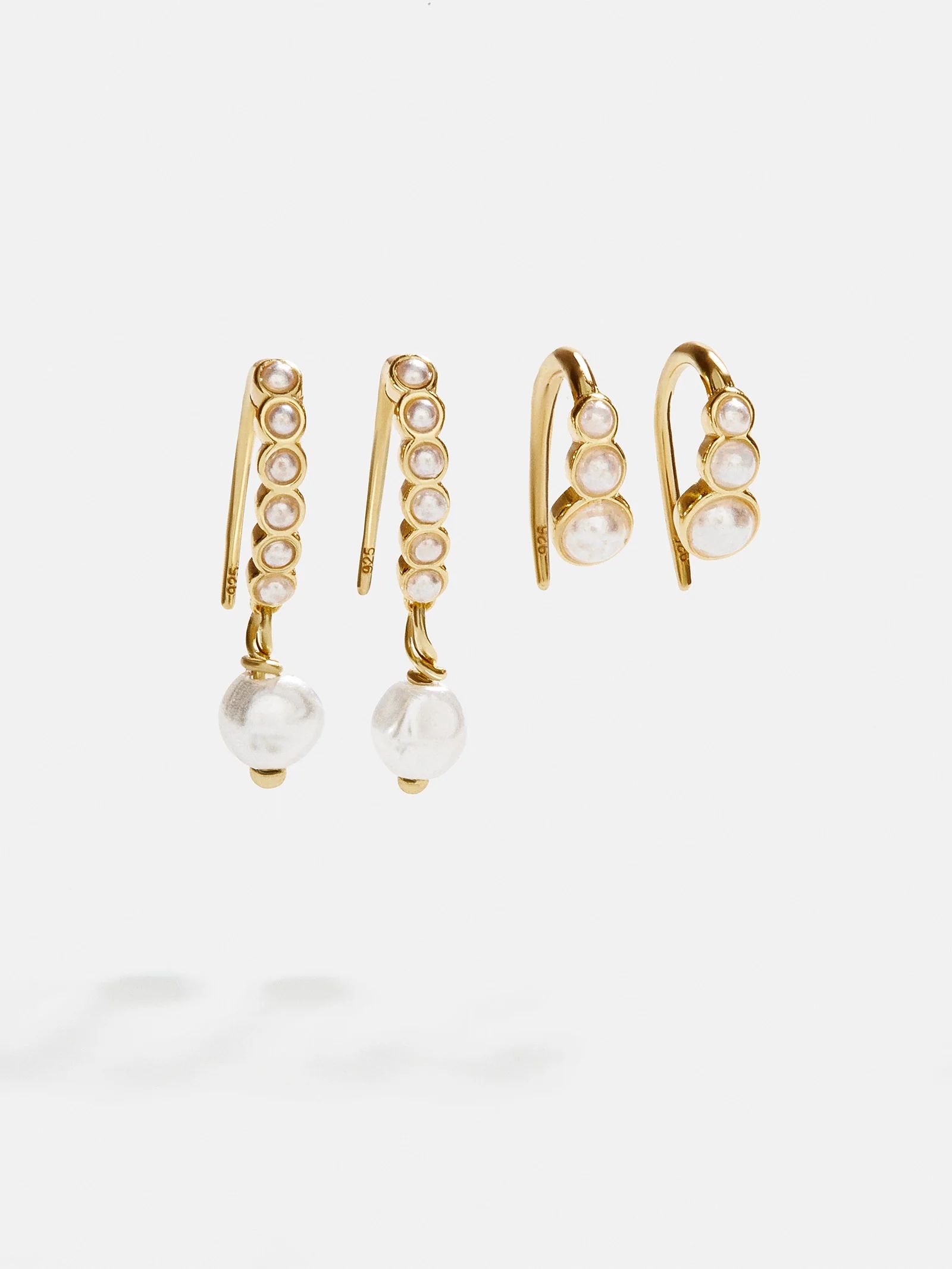 Lucia 18K Gold Earring Set | BaubleBar (US)