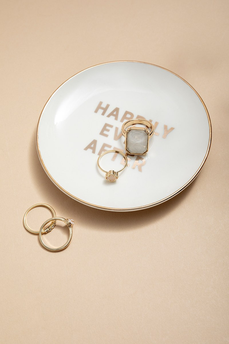 Happily Ever After Round Trinket Dish | Francesca's