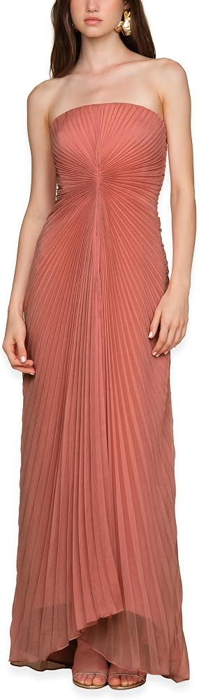 Amur Women's Myra Pleated Midi | Amazon (US)