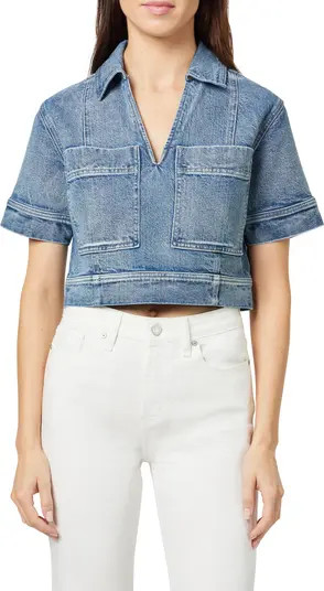 Habitual Boxy Crop Denim Shirt | Nordstrom | Nordstrom