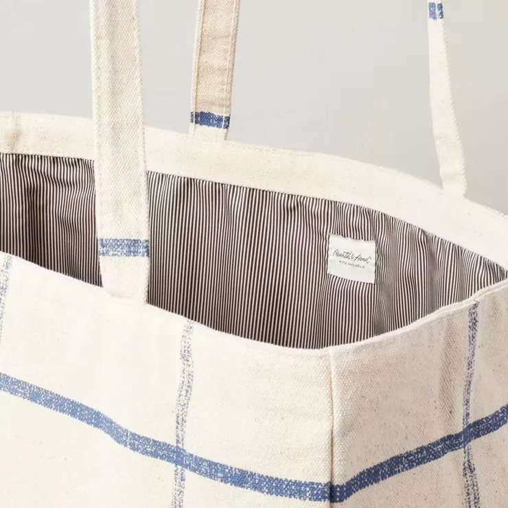 Natural Woven Market Bag Hearth curated on LTK