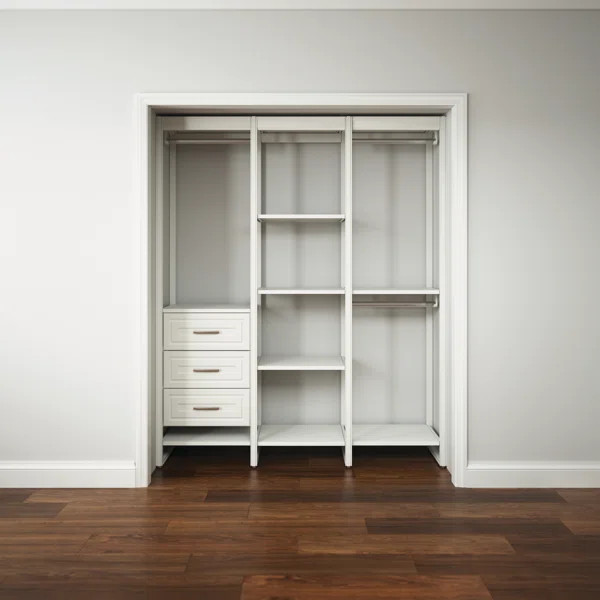 Home Storage and Org. 69" W Closet System | Wayfair North America